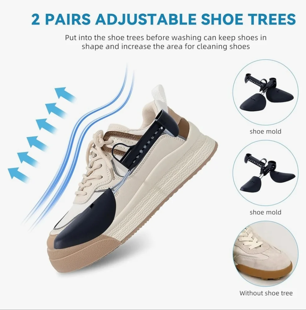2 Pcs Shoe Washing Machine Bags